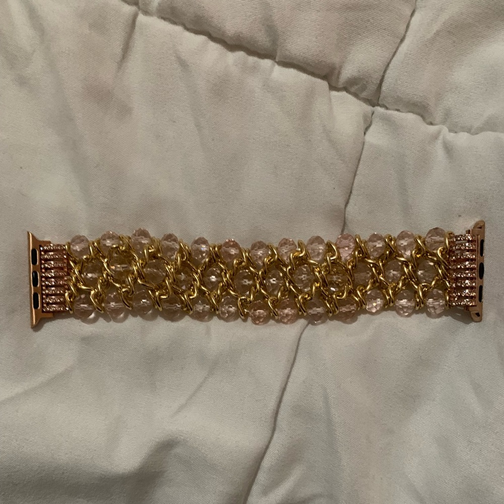 New Apple Watch beaded stretch band